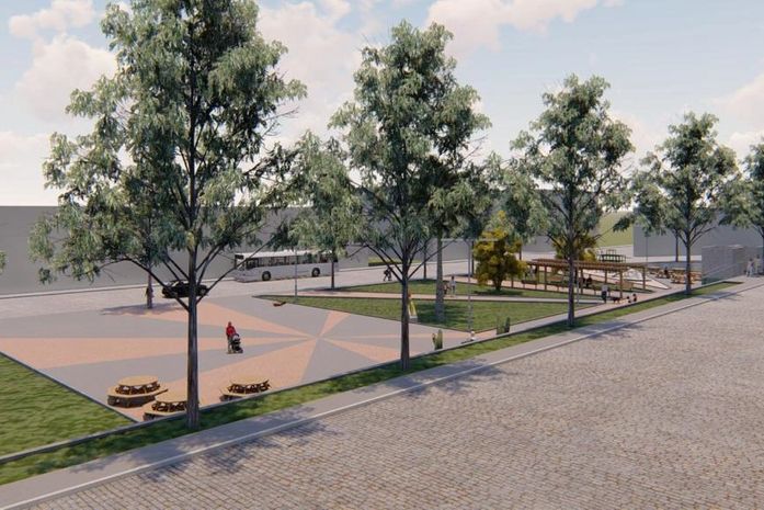 Vereador Geraldo Ribeiro acompanha obras de pavimentação asfáltica em Palmeira