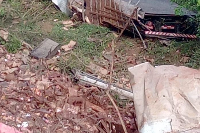 Motorista morre após perder controle de caminhão em curva na rodovia AL 115