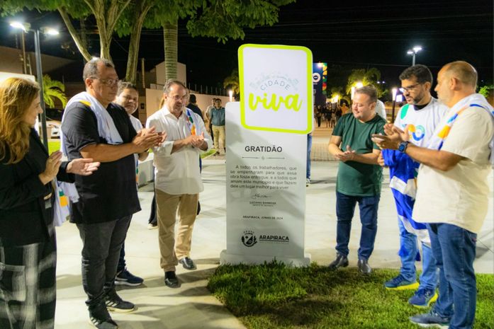 Área Verde de Arapiraca é ampliada com mais 410 metros de equipamentos de lazer e paisagismo