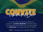 Prefeitura divulga programação do desfile cívico-militar de 7 de setembro