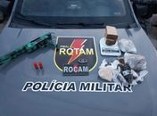 Polícia Militar realiza apreensão de drogas e arma de fogo em Maceió
