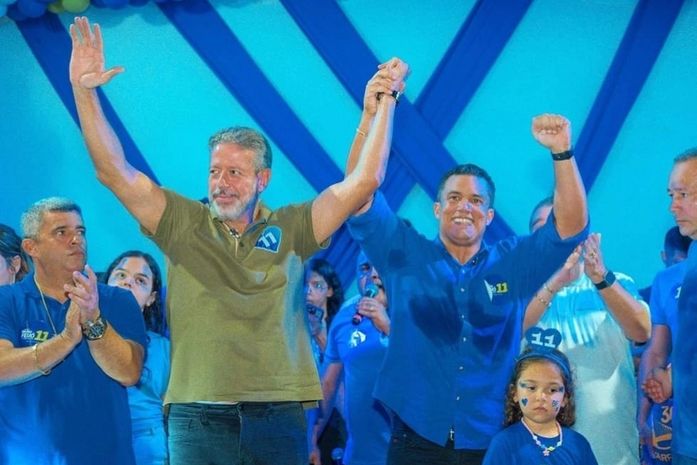Arthur Lira reafirma apoio a candidaturas de Peu Pereira, Bruno Feijó e Charles Pacheco