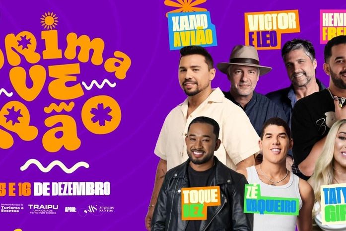 Festival Primaverão 2025 tem início nesta segunda (15) em Traipu