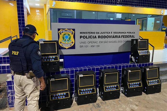 As máquinas de caça-níqueis