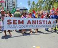 Ato reuniu pessoas de todas as idades.