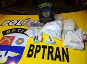Casal é preso com 2,1kg de cocaína avaliada em R$ 50 mil, na Santa Lúcia