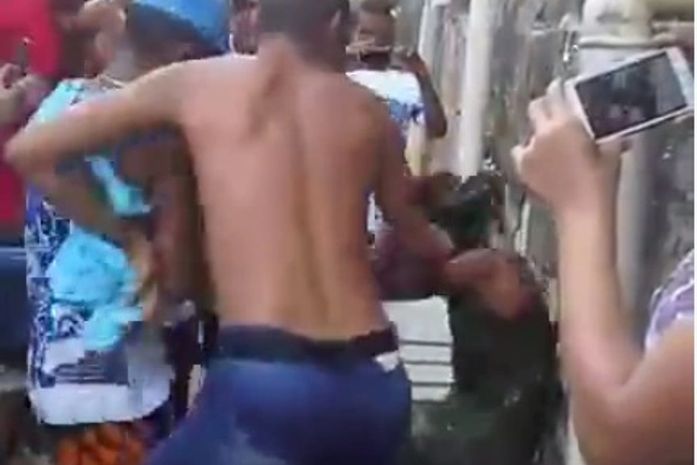 Agressão ocorreu em uma Grota