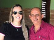 Prefeita Emanuella e Lessa, secretário de Turismo da Barra de Santo Antônio