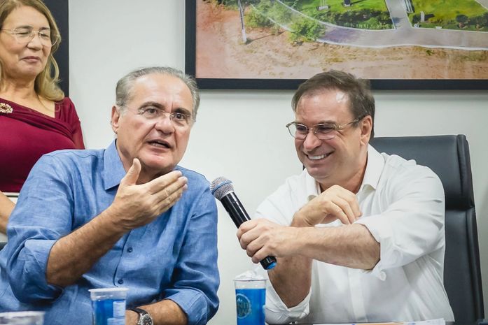 Luciano declara apoio à reeleição de Renan Calheiros: “AL não pode deixar de ter Renan em Brasília”