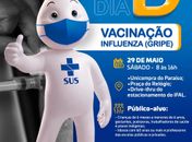 São Miguel dos Campos realiza DIA D contra a gripe neste sábado, 29