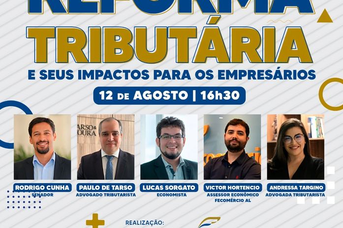 Webinário gratuito discute impactos da reforma tributária para os empresários