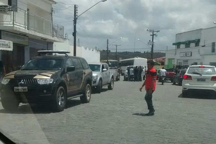 Momento da prisão