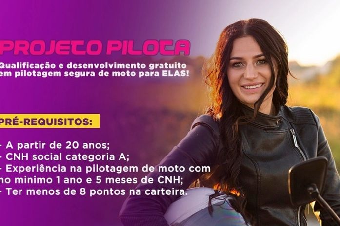 Projeto vai qualificar mulheres que pilotam motocicletas para trabalho com vendas em Maceió