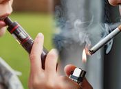 Vape e cigarro