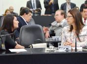 Deputadas Thaíse Guedes e Jó Pereira