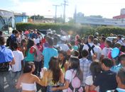 Protesto de estudantes no CEPA