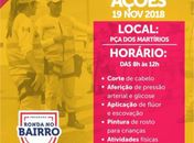 Ronda no Bairro leva ações de cidadania à população na próxima segunda-feira (19)