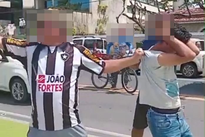 Vídeo: homem é executado a tiros na orla de Pajuçara; suspeito foi capturado por militar à paisana