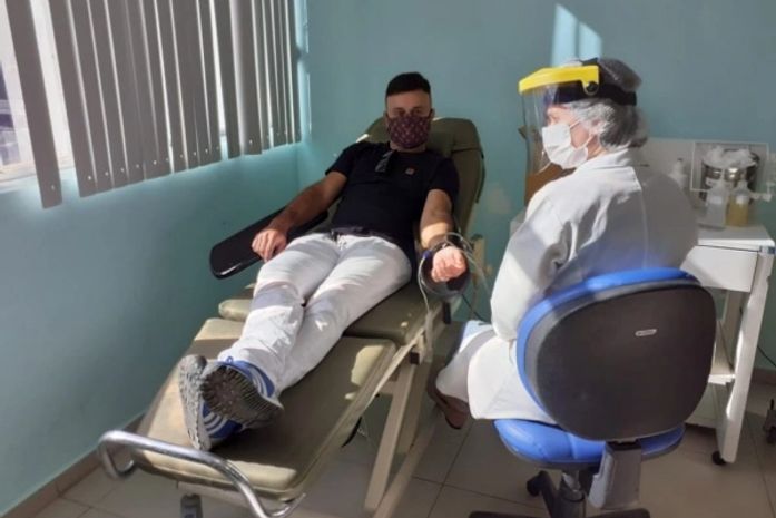 Voluntários devem doar sangue antes de se vacinar contra o sarampo, orienta Hemoal