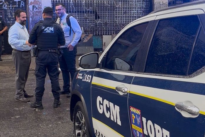 Em SP, Leonardo Dias visita Cracolândia “esvaziada” e destaca: “ações feitas aqui deram certo e precisamos aprender