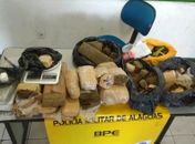 Operação apreendeu drogas na Grota do Moreira 