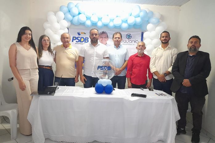 Diretório do PSDB Arapiraca realiza convenção e homologa candidatos a prefeito e vereadores