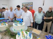 PREFEITO LUCIANO RECEBE HOMENAGENS DE SERVIDORES E AUTORIDADES