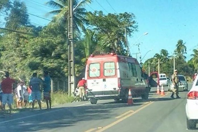 Acidente foi registrado na tarde deste sábado