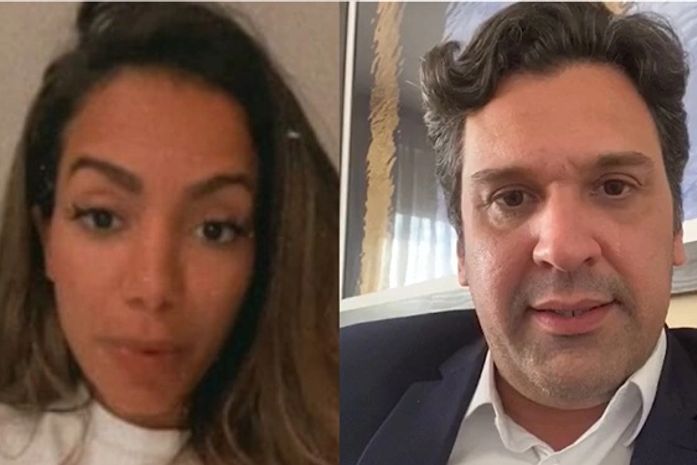 Anitta e Isnaldo Bulhões Júnior