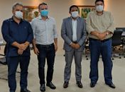 Geraldo Ribeiro participa de audiência com o governador Renan Filho