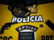 Casal é preso por tráfico de drogas e porte ilegal de arma no Santos Dumont