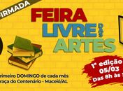 Feira de Artes ocupará a praça do Centenário