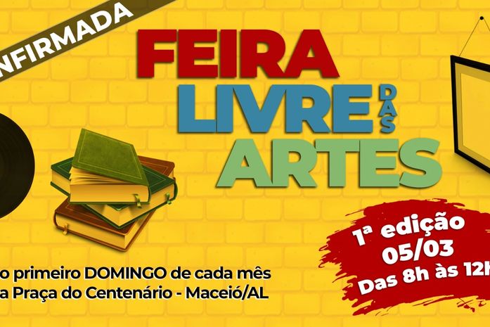 Feira de Artes ocupará a praça do Centenário