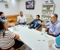 Prefeita Tia Júlia se reúne com representantes do Banco Bradesco em busca de novas parcerias para Palmeira dos Índios