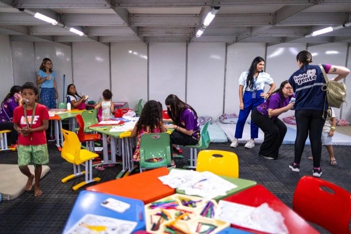 Prefeitura oferece espaço para acolher filhos de catadores e ambulantes no Verão Massayó