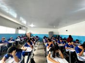 Alunos da rede municipal de Delmiro Gouveia participam de avaliação Saebinho