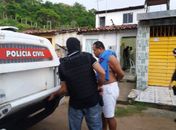 Momento da prisão de Benício Vieira de Lima