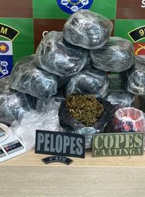 
Polícia apreende 11 kg de drogas em residência durante cumprimento de mandado em Delmiro Gouveia