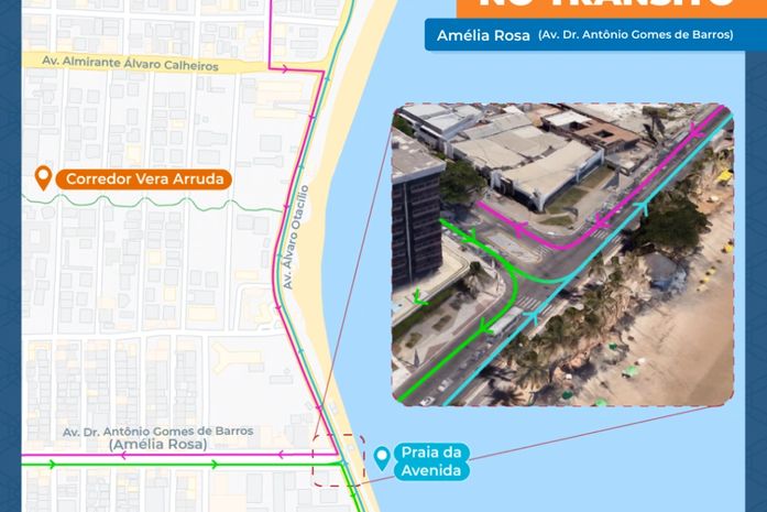 O acesso deverá ocorrer conforme ilustração.