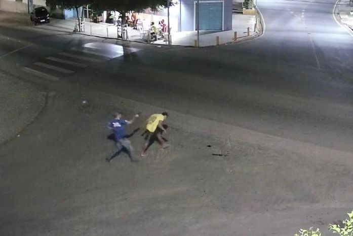 Palmeira: videomonitoramento flagra momento exato de um assassinato nesta madrugada