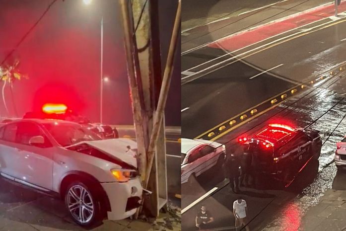 Vídeo: Motorista de BMW embriagada colide com carros na Jatiúca e é presa pela polícia
