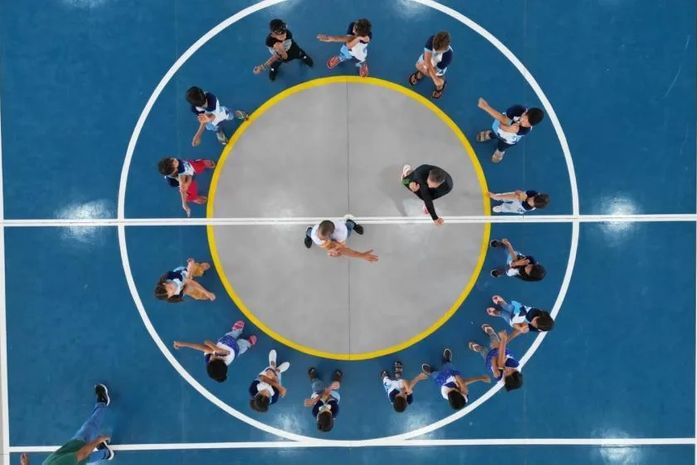 Prefeito Luciano Barbosa inaugura quadra Poliesportiva do Residencial Agreste