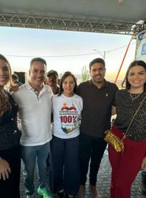 Vice-prefeito de Monteirópolis participa de inauguração da duplicação que liga o município a Arapiraca
