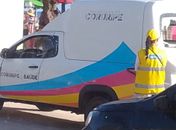 Paciente psiquiátrico é resgatado após danificar ambulância e fugir para o mar no bairro da Ponta Verde, em Maceió