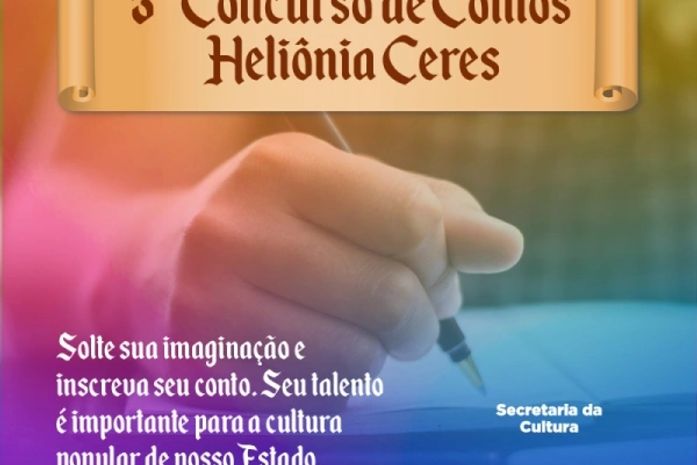 Secretaria de Cultura lança III Concurso de Contos Heliônia Ceres