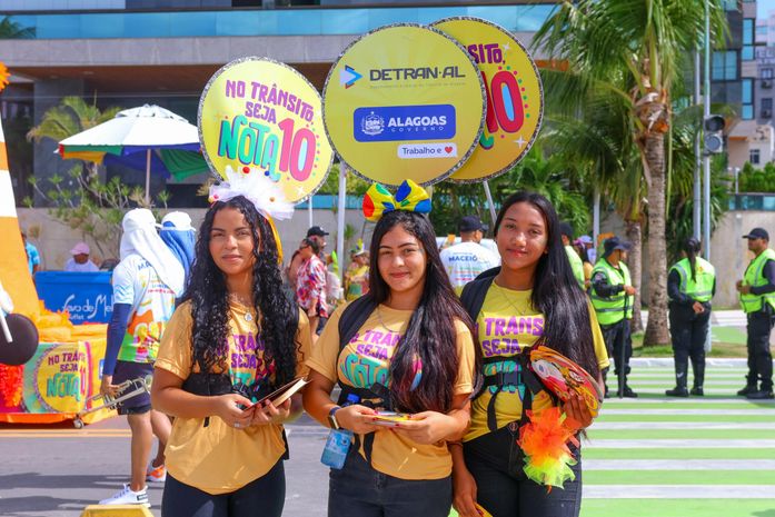 Detran Alagoas reforça ações de conscientização e fiscalização durante o carnaval 2025