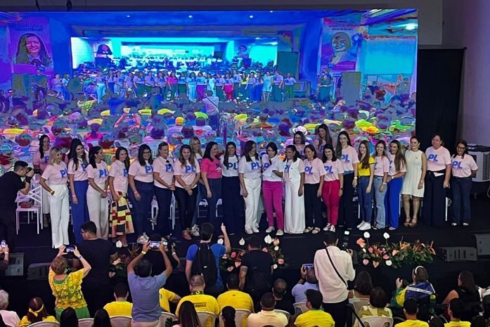 PL Mulher: em Maceió, Michelle Bolsonaro e Eudócia Caldas falam em inspirar mulheres a entrarem na política