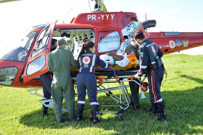 Alexandre José dos Santos sofreu um acidente automobilístico no Ceará e foi trazido para Maceió pelo Samu.