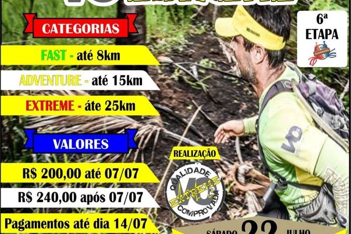 Etapa da Liga Alagoana de Aventura promete movimentar o litoral alagoano