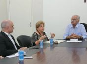 Teófilo recebe professora Ana Dayse e relembra interiorização da UFAL